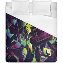 Items Headphones Camcorders Cameras Tablet Duvet Cover (california King Size) by Simbadda