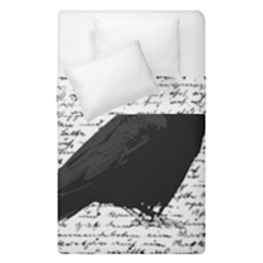 Black Raven  Duvet Cover Double Side (single Size) by Valentinaart