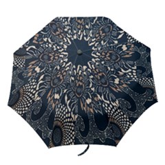 Patterns Dark Shape Surface Folding Umbrellas by Simbadda