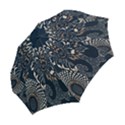 Patterns Dark Shape Surface Folding Umbrellas View2