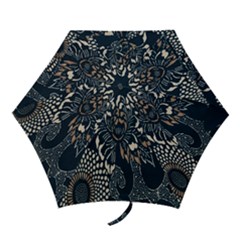 Patterns Dark Shape Surface Mini Folding Umbrellas by Simbadda