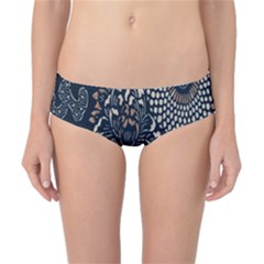 Patterns Dark Shape Surface Classic Bikini Bottoms by Simbadda