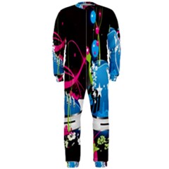 Sneakers Shoes Patterns Bright Onepiece Jumpsuit (men)  by Simbadda