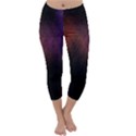 Point Light Luster Surface Capri Winter Leggings  View1