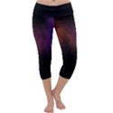 Point Light Luster Surface Capri Yoga Leggings View1