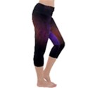 Point Light Luster Surface Capri Yoga Leggings View3