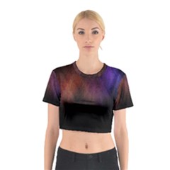 Point Light Luster Surface Cotton Crop Top by Simbadda