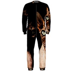 Sphynx Cat Onepiece Jumpsuit (men)  by Valentinaart