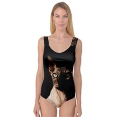 Sphynx Cat Princess Tank Leotard  by Valentinaart