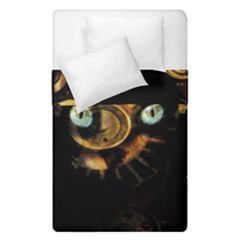 Sphynx Cat Duvet Cover Double Side (single Size) by Valentinaart