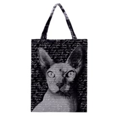 Sphynx Cat Classic Tote Bag by Valentinaart