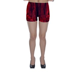 Tunnel Red Black Light Skinny Shorts by Simbadda