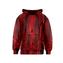 Tunnel Red Black Light Kids  Pullover Hoodie