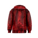 Tunnel Red Black Light Kids  Pullover Hoodie View2