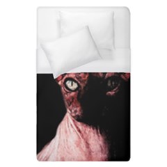 Sphynx Cat Duvet Cover (single Size) by Valentinaart