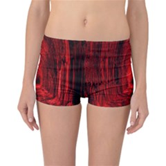 Tunnel Red Black Light Reversible Bikini Bottoms by Simbadda