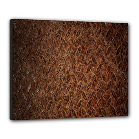 Texture Background Rust Surface Shape Canvas 20  X 16  by Simbadda