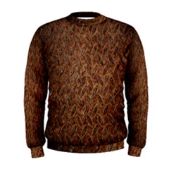 Texture Background Rust Surface Shape Men s Sweatshirt by Simbadda