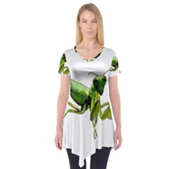 Mantis Short Sleeve Tunic  by Valentinaart