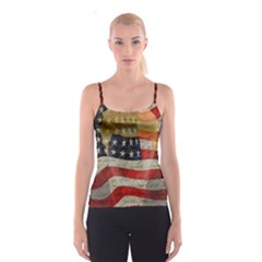 American President Spaghetti Strap Top by Valentinaart