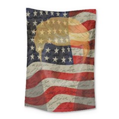 American President Small Tapestry by Valentinaart