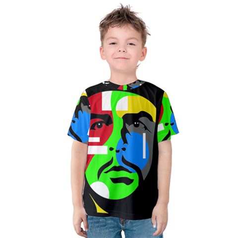 Che Guevara Kids  Cotton Tee by Valentinaart