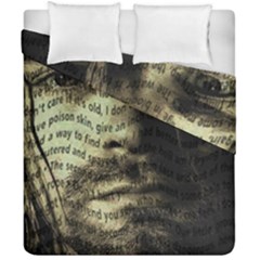 Kurt Cobain Duvet Cover Double Side (california King Size) by Valentinaart