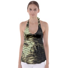 Kurt Cobain Babydoll Tankini Top by Valentinaart