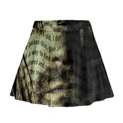 Kurt Cobain Mini Flare Skirt by Valentinaart