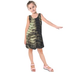 Kurt Cobain Kids  Sleeveless Dress by Valentinaart