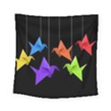 Paper cranes Square Tapestry (Small) View1