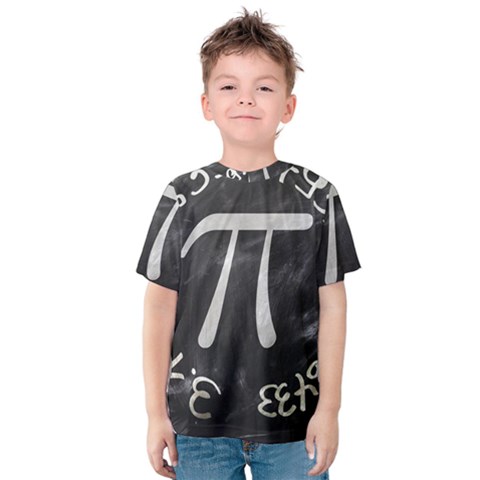 Pi Kids  Cotton Tee by Valentinaart