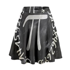 Pi High Waist Skirt by Valentinaart