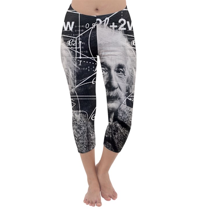 Albert Einstein Capri Winter Leggings 