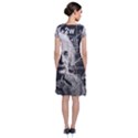 Albert Einstein Short Sleeve Front Wrap Dress View2