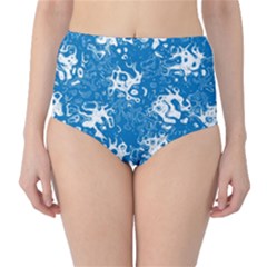 Pattern High-waist Bikini Bottoms by Valentinaart