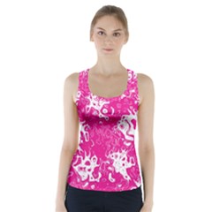 Pattern Racer Back Sports Top by Valentinaart