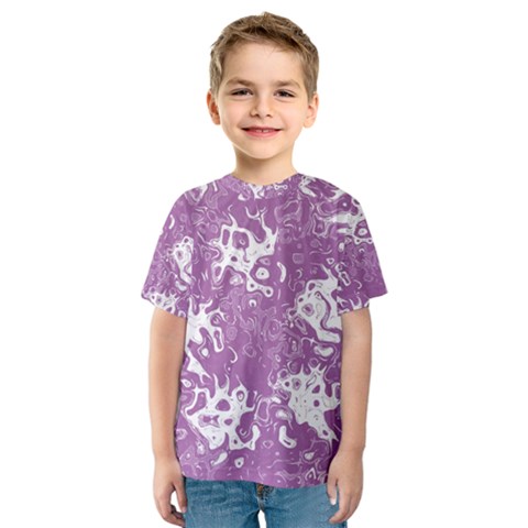 Pattern Kids  Sport Mesh Tee by Valentinaart