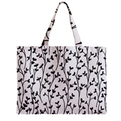 Pattern Zipper Mini Tote Bag by Valentinaart