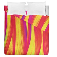 Pattern Duvet Cover Double Side (queen Size) by Valentinaart