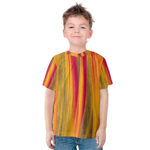 Pattern Kids  Cotton Tee by Valentinaart