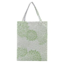 Floral Pattern Classic Tote Bag by Valentinaart