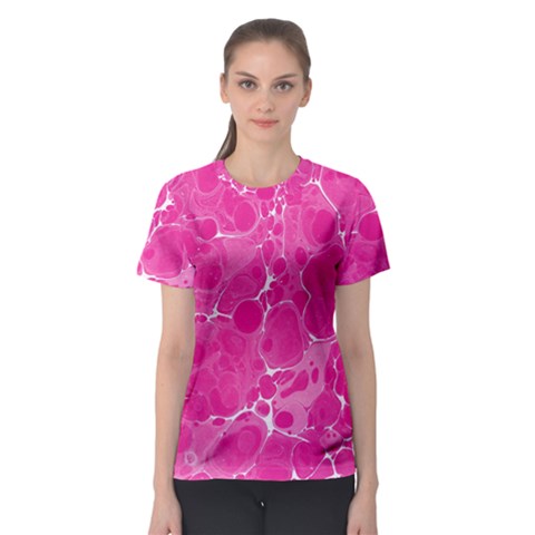 Pattern Women s Sport Mesh Tee by Valentinaart