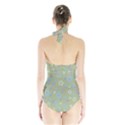 Floral pattern Halter Swimsuit View2