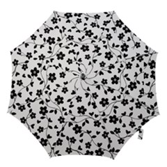 Floral Pattern Hook Handle Umbrellas (medium)