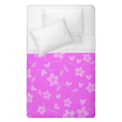 Floral Pattern Duvet Cover (single Size) by Valentinaart