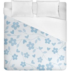 Floral Pattern Duvet Cover (king Size) by Valentinaart