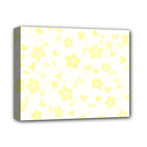 Floral Pattern Deluxe Canvas 14  X 11  by Valentinaart