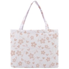 Floral Pattern Mini Tote Bag by Valentinaart