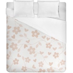 Floral Pattern Duvet Cover (california King Size) by Valentinaart